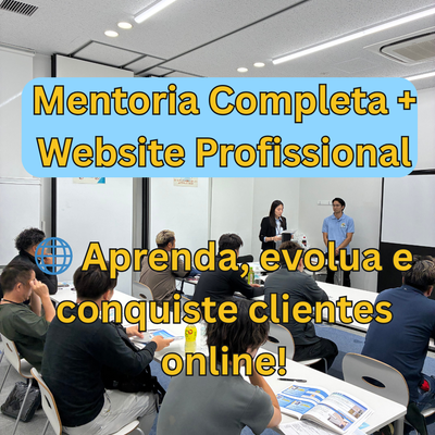 Mentoria Completa + Website Profissional