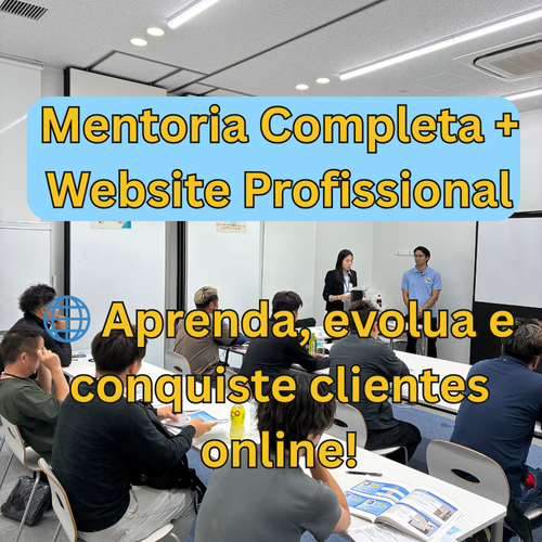 Mentoria Completa + Website Profissional