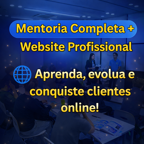 Mentoria Completa + Website Profissional