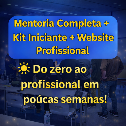 Mentoria Completa + Kit Iniciante + Website Profissional